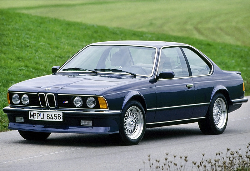 BMW M635CSi = 252 км/ч. 286 л.с. 5.7 сек.