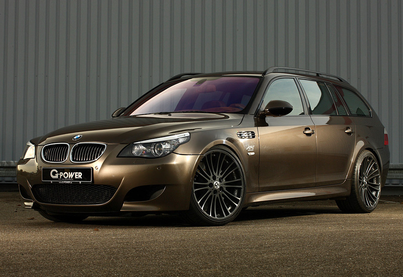 BMW M5 Touring G-Power Hurricane RS = 359 км/ч. 750 л.с. 4.5 сек.