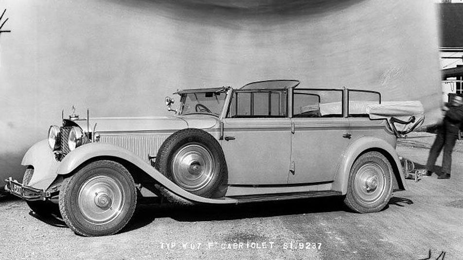 Mercedes-Benz Grosser Mercedes W07 Cabriolet F