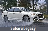 Модельный ряд автомобилей Subaru