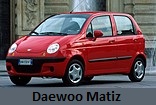 Модельный ряд автомобилей Daewoo