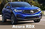 Модельный ряд автомобилей Acura