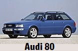 Модельный ряд автомобилей Audi