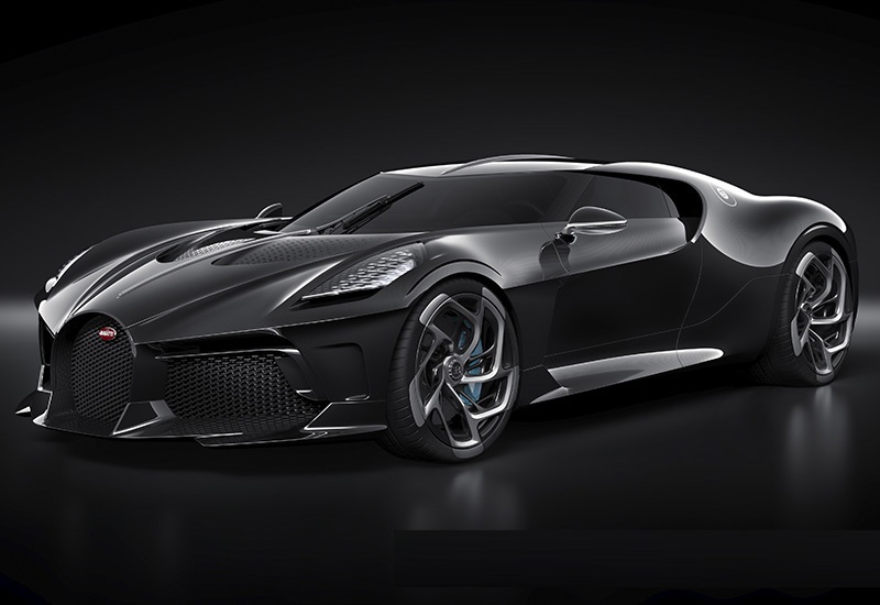 Bugatti La Voiture Noire = 420+ км/ч. 1500 л.с. 2.4 сек.