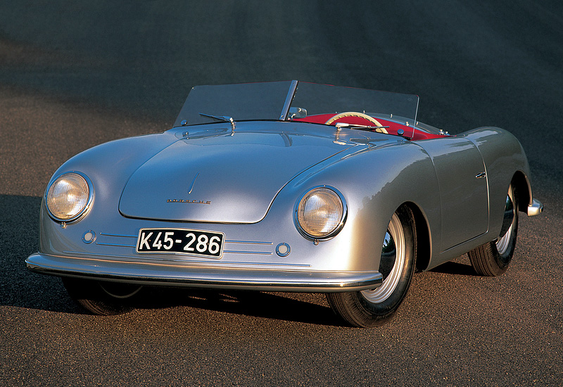 Porsche 356 Nr.1 Roadster = 140 км/ч. 40 л.с. 16 сек.