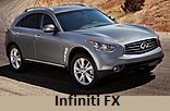 Модельный ряд автомобилей Infiniti