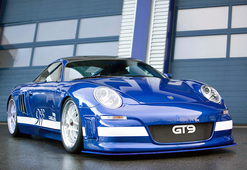9ff GT9 Porsche = 409 км/ч. 987 л.с. 3.8 сек.