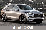 Модельный ряд автомобилей Infiniti