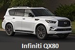 Модельный ряд автомобилей Infiniti