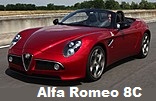 Модельный ряд автомобилей Alfa Romeo