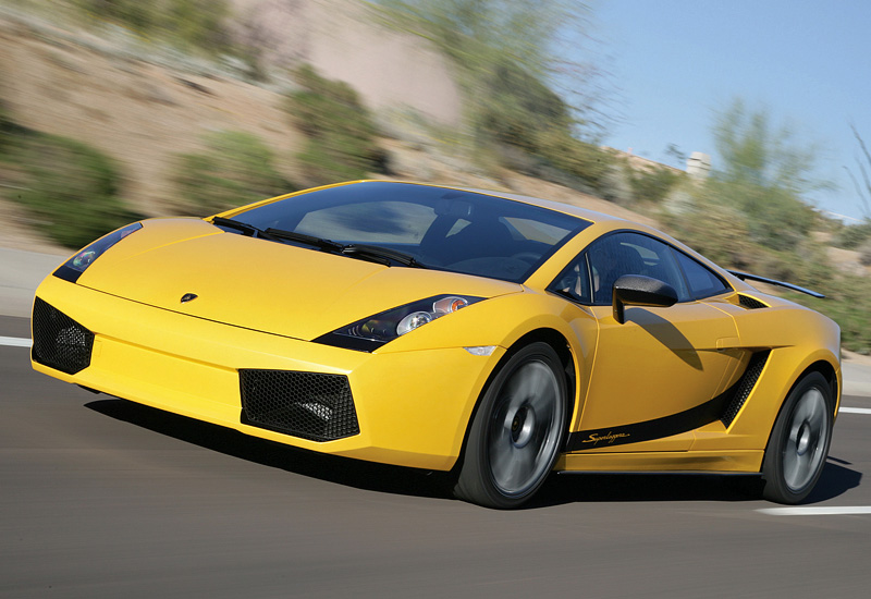 Lamborghini Gallardo Superleggera = 317 км/ч. 530 л.с. 3.6 сек.
