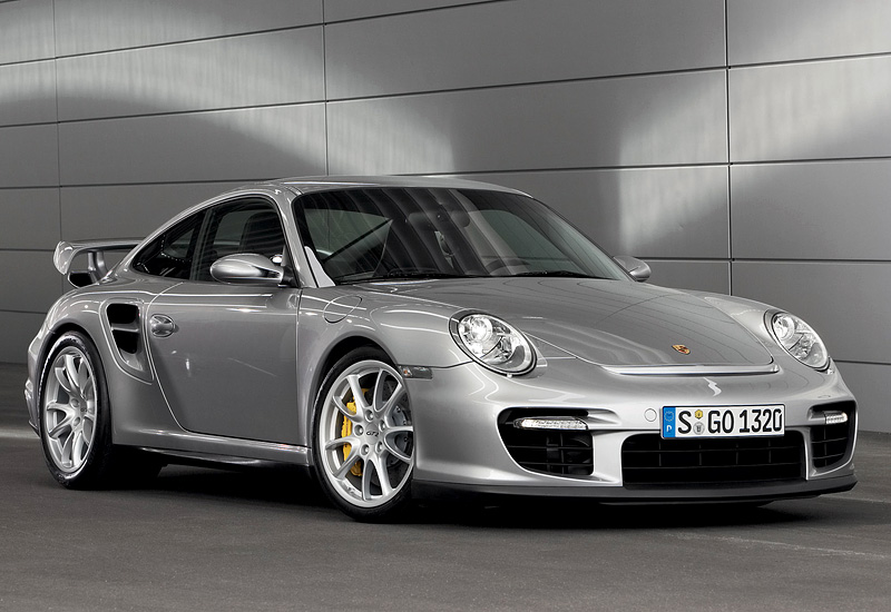 Porsche 911 GT2 (997) = 329 км/ч. 530 л.с. 3.7 сек.