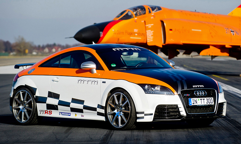 Audi TT RS MTM Clubsport = 312 км/ч. 472 л.с. 3.9 сек.