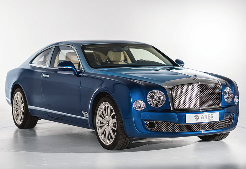 Bentley Mulsanne Coupe by ARES Design = 296+ км/ч. 600 л.с. 4.5 сек.