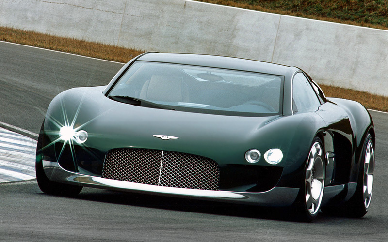 Bentley Hunaudieres Concept = 350 км/ч. 632 л.с. 4 сек.