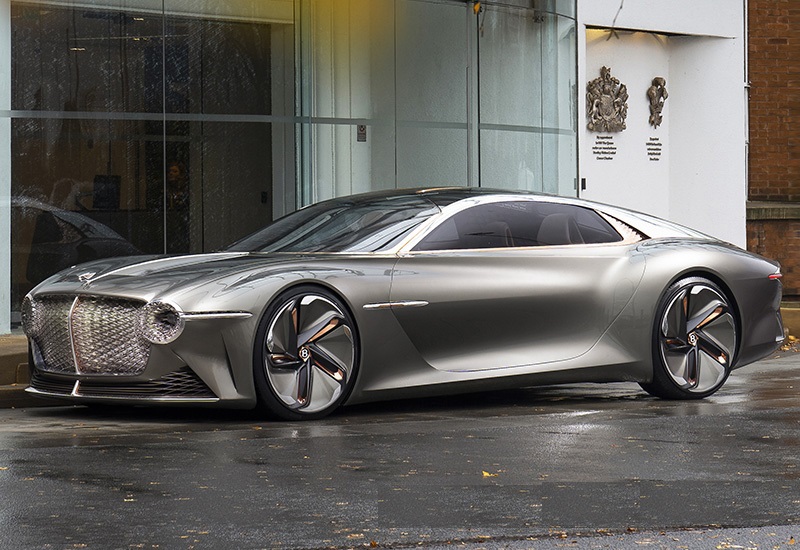 Bentley EXP 100 GT Concept = 300 км/ч. 1360 л.с. 2.5 сек.