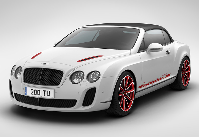 Bentley Continental Supersports Convertible ISR = 331 км/ч. 640 л.с. 4 сек.