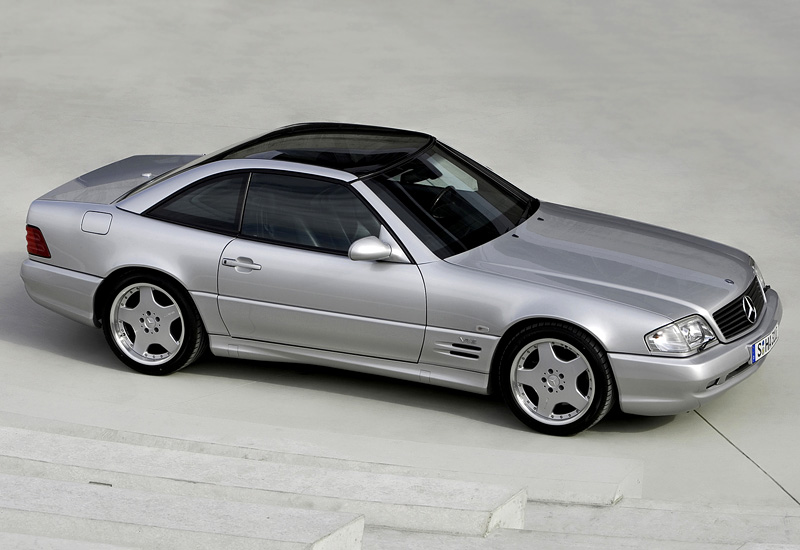 Mercedes-Benz SL 73 AMG (R129) = 250+ км/ч. 525 л.с. 4.7 сек.