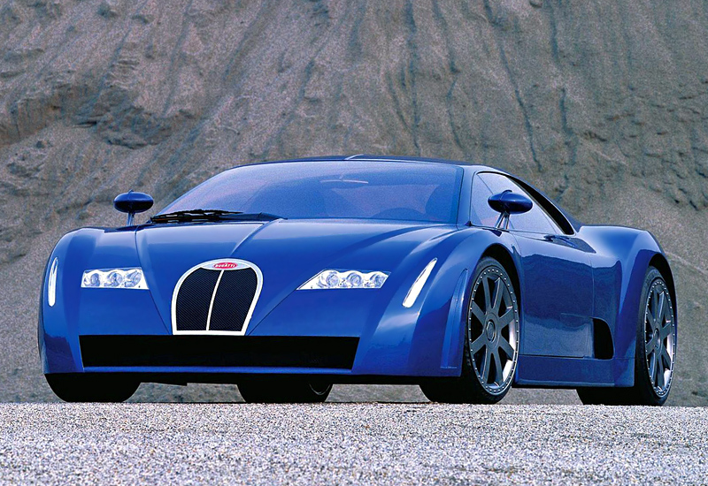 Bugatti EB 18/3 Chiron Concept = 330 км/ч. 555 л.с. 4.3 сек.
