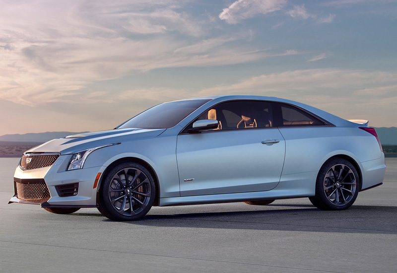 Cadillac ATS-V Coupe = 298 км/ч. 461 л.с. 4.2 сек.