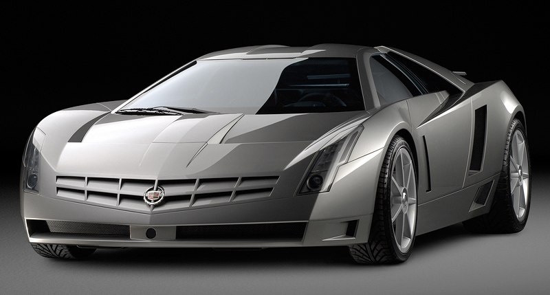 Cadillac Cien Concept = 350 км/ч. 750 л.с. 3.5 сек.