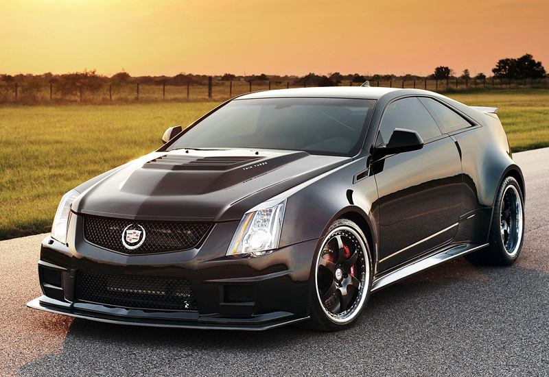 Hennessey VR1200 Twin Turbo Cadillac CTS-V Coupe = 390 км/ч. 1243 л.с. 3 сек.