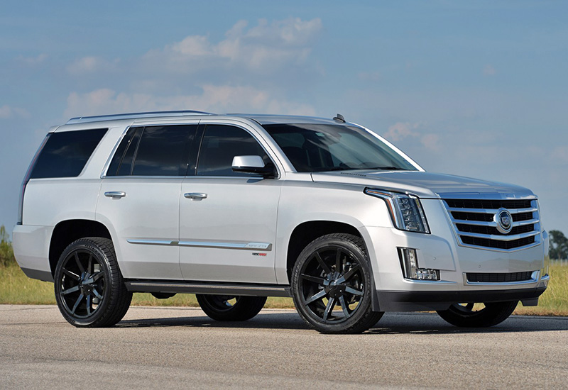 Cadillac Escalade Hennessey HPE800 Supercharged = 288 км/ч. 816 л.с. 4.3 сек.