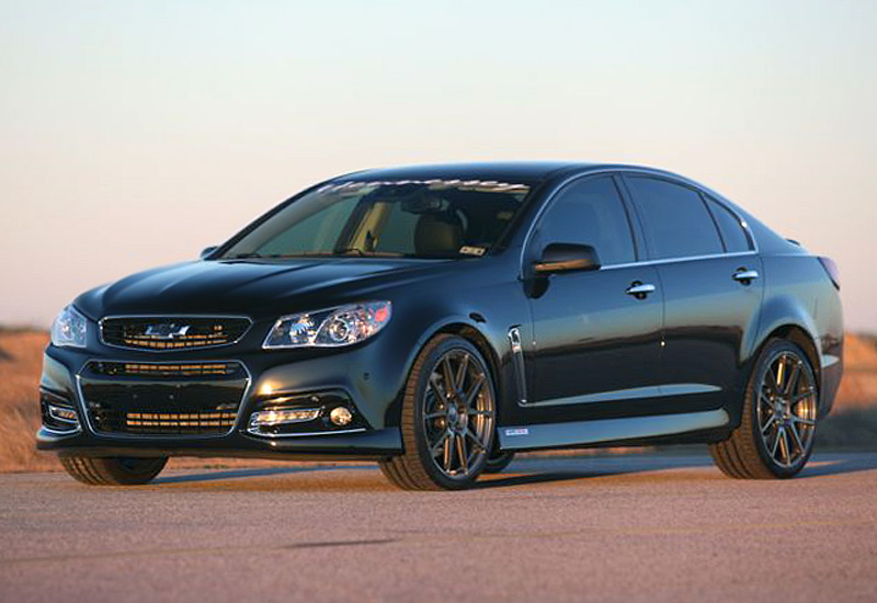 Chevrolet SS Hennessey HPE600 Supercharged = 320 км/ч. 608 л.с. 3.9 сек.