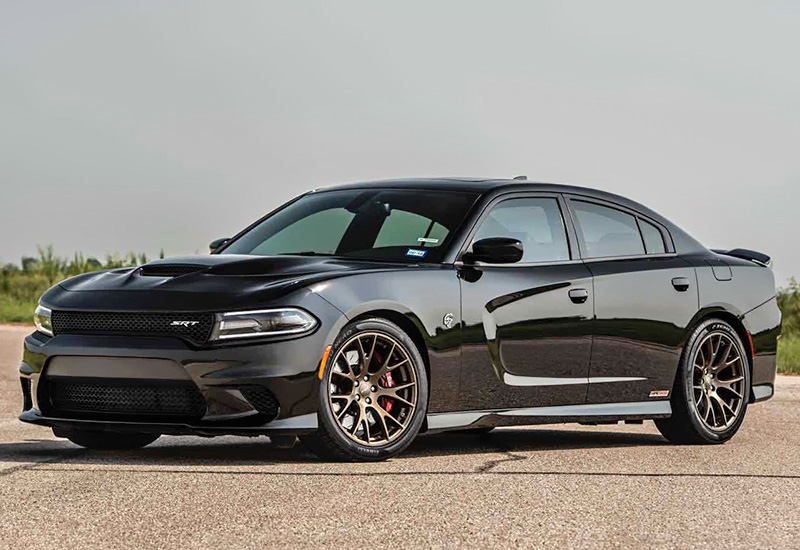 Dodge Charger Hellcat Hennessey HPE1000 = 350 км/ч. 1027 л.с. 2.9 сек.