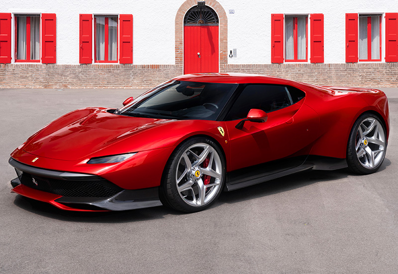Ferrari SP38 Deborah = 330 км/ч. 670 л.с. 3 сек.