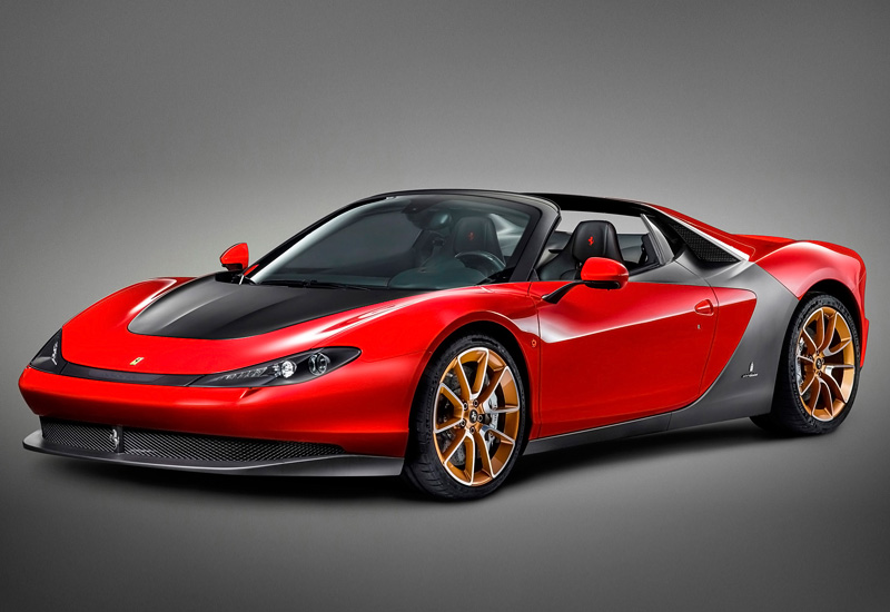 Ferrari Sergio = 330 км/ч. 605 л.с. 3 сек.