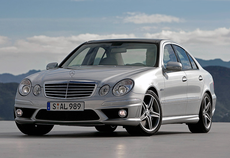Mercedes-Benz E 63 AMG (W211) = 250+ км/ч. 514 л.с. 4.5 сек.