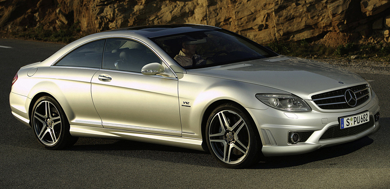 Mercedes-Benz CL 65 AMG = 250+ км/ч. 612 л.с. 4.4 сек.