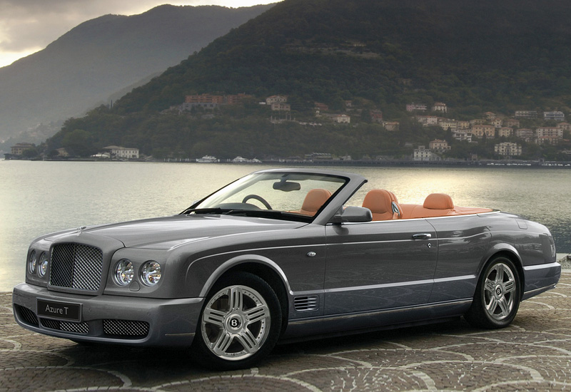 Bentley Azure T = 288 км/ч. 507 л.с. 5.5 сек.