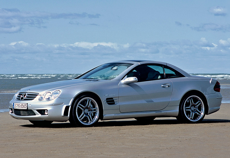 Mercedes-Benz SL 65 AMG (R230) = 250+ км/ч. 612 л.с. 4.2 сек.