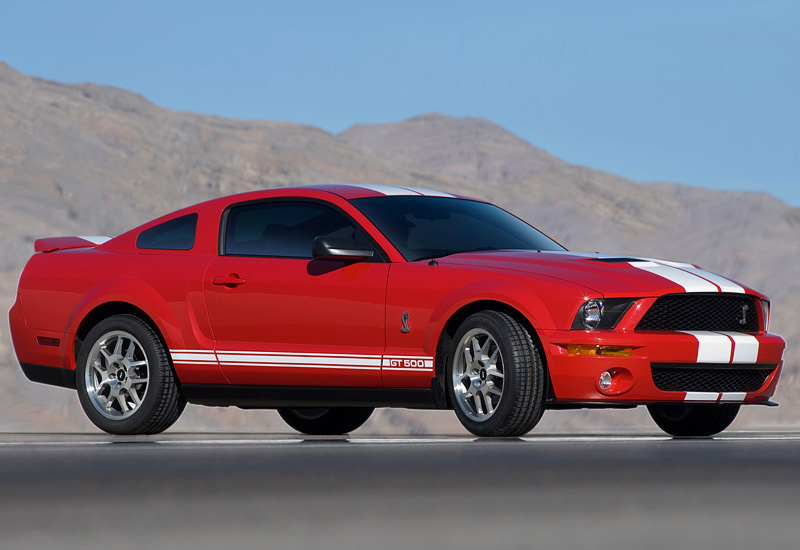 Ford Mustang Shelby GT500 = 270 км/ч. 506 л.с. 4.9 сек.