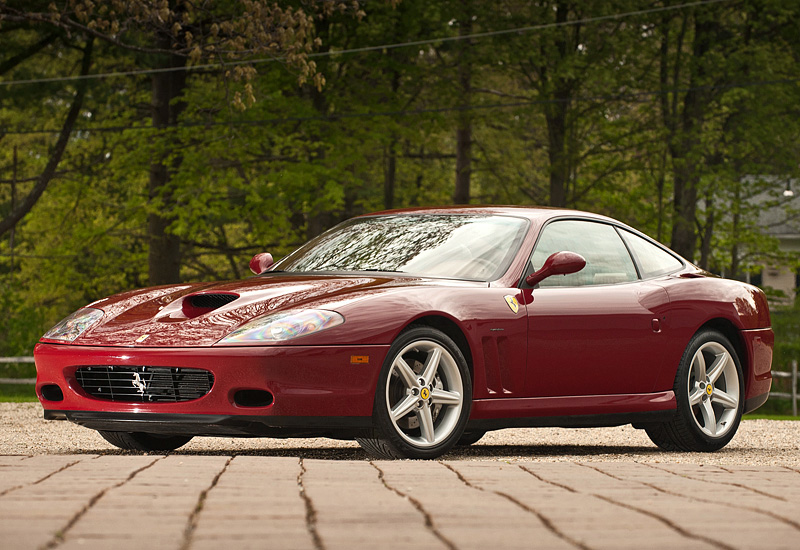 Ferrari 575M Maranello = 318 км/ч. 515 л.с. 3.9 сек.