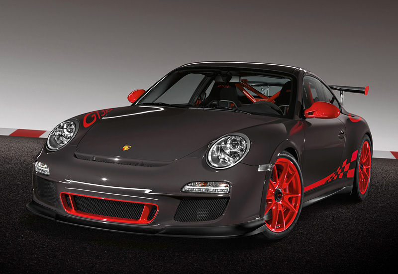 Porsche 911 GT3 RS (997) = 310 км/ч. 450 л.с. 4 сек.