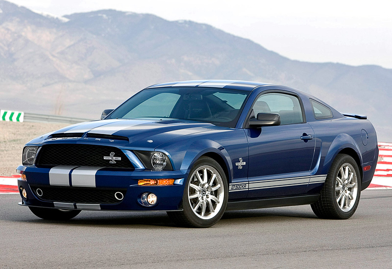 Ford Mustang Shelby GT500 KR 40th Anniversary = 315 км/ч. 548 л.с. 4.25 сек.