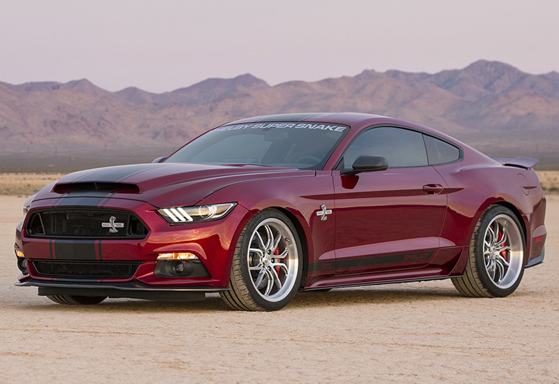 Ford Mustang Shelby Super Snake = 335 км/ч. 760 л.с. 3.7 сек.