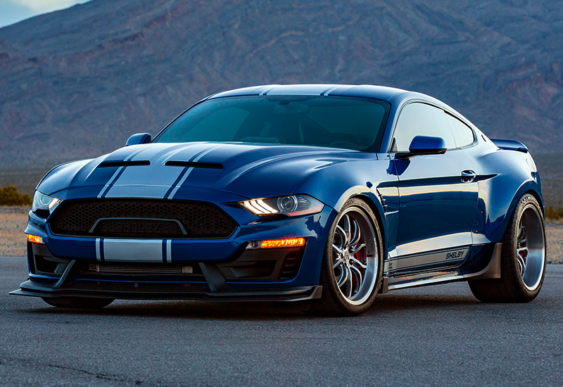 Ford Mustang Shelby Super Snake Widebody = 340 км/ч. 811 л.с. 3.5 сек.