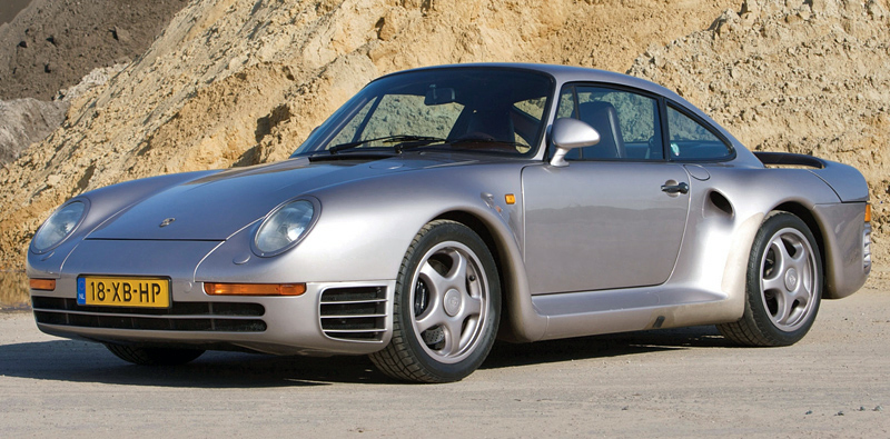 Porsche 959 = 317 км/ч. 450 л.с. 3.7 сек.