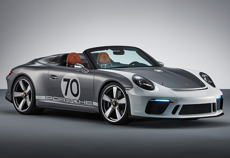 Porsche 911 Speedster Concept = 300 км/ч. 500 л.с. 3.3 сек.