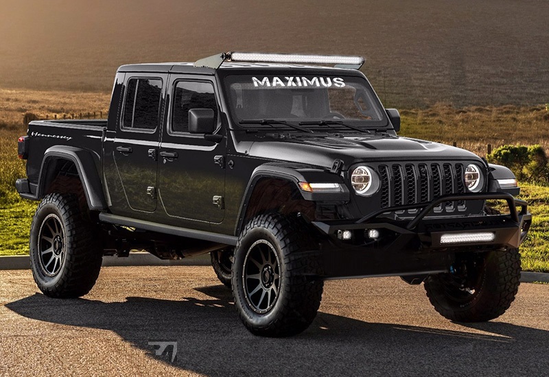 Hennessey Maximus 1000 Jeep Gladiator (JT) = 180+ км/ч. 1014 л.с. 4 сек.