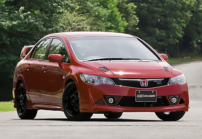Honda Civic Type-RR Mugen Sedan = 255 км/ч. 243 л.с. 6 сек.