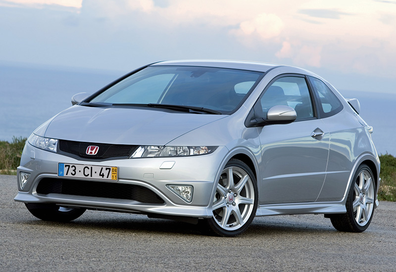 Honda Civic Type-R (FN2) = 230 км/ч. 201 л.с. 7 сек.