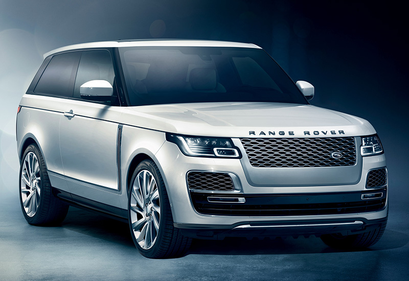 Land Rover Range Rover SV Coupe = 265 км/ч. 565 л.с. 5.3 сек.