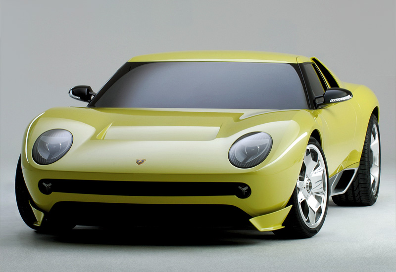 Lamborghini Miura Concept = 322 км/ч. 600 л.с. 3.1 сек.
