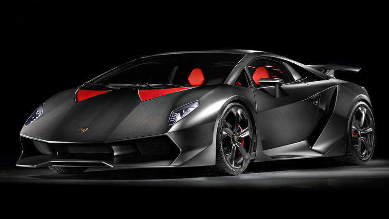 Lamborghini Sesto Elemento = 350 км/ч. 570 л.с. 2.5 сек.