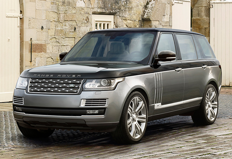 Land Rover Range Rover SVAutobiography LWB = 225+ км/ч. 550 л.с. 5.5 сек.